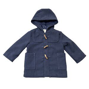 Baby B’gosh 18M Navy Paddington Style Hooded Peacoat